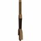 Ekena Millwork Davenport Rough Sawn Timber Gable Bracket, Western Red Cedar, 72"W x 30"H x 2"D x 4"F, 10/12 Pitch GBW072X30X0204DAV00RWR - alternate 4